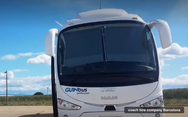 Alquiler autocares Barcelona, coach hire company in Barcelona