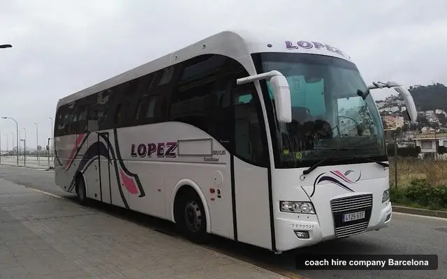 Autocares López Bárcena, S.L., coach hire company in Barcelona