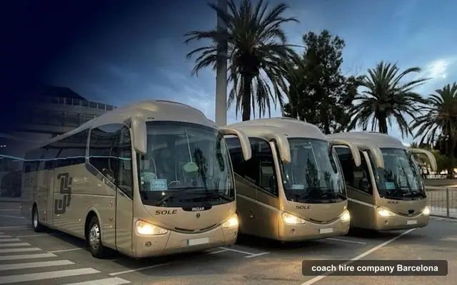 Autocares Solé, coach hire company in Barcelona