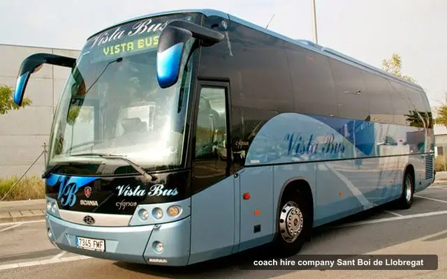 Autocares Vista Bus, coach hire company in Sant Boi de Llobregat