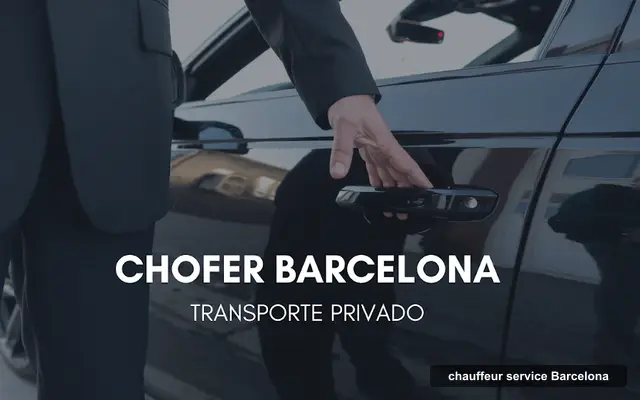 Chofer Barcelona, chauffeur service in Barcelona
