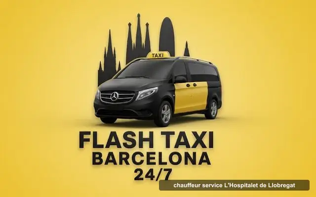 Flash Taxi Barcelona 24/7 🚕, chauffeur service in L'Hospitalet de Llobregat