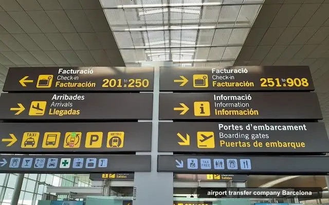 Taxi Barcelona Aeropuerto, airport transfer company in Barcelona